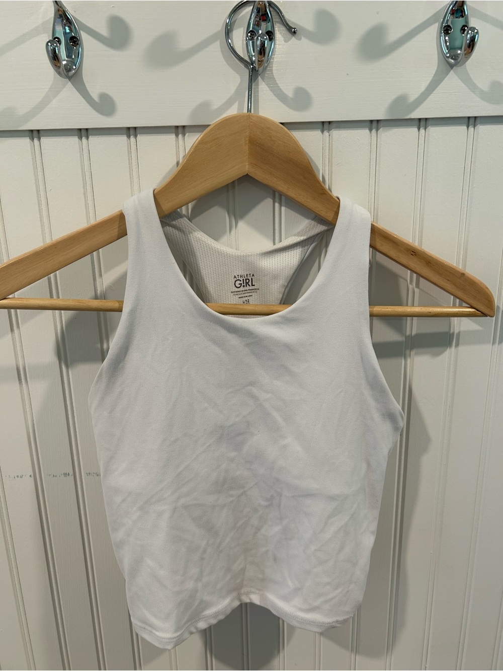 Athleta Girl White Tank Top